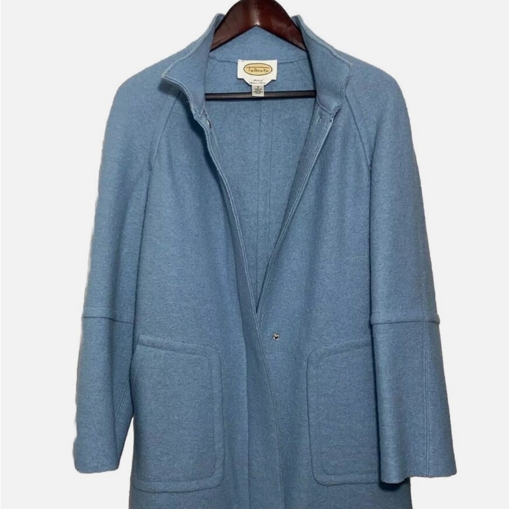 Talbots Women's petite Blue Wool Jacket small